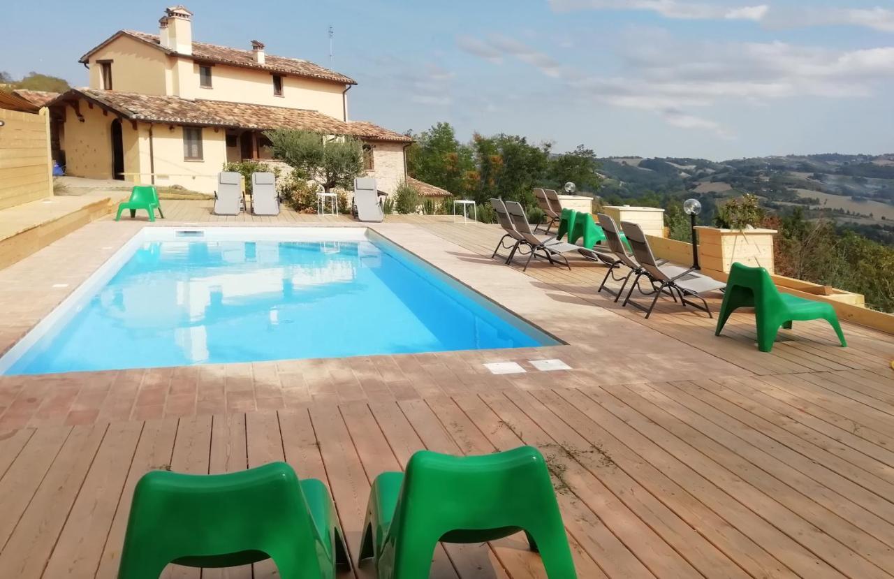 Country House Ca' Vernaccia Pensionat Urbino Exteriör bild