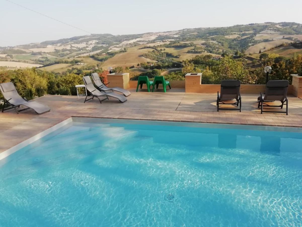 Country House Ca' Vernaccia Pensionat Urbino Exteriör bild